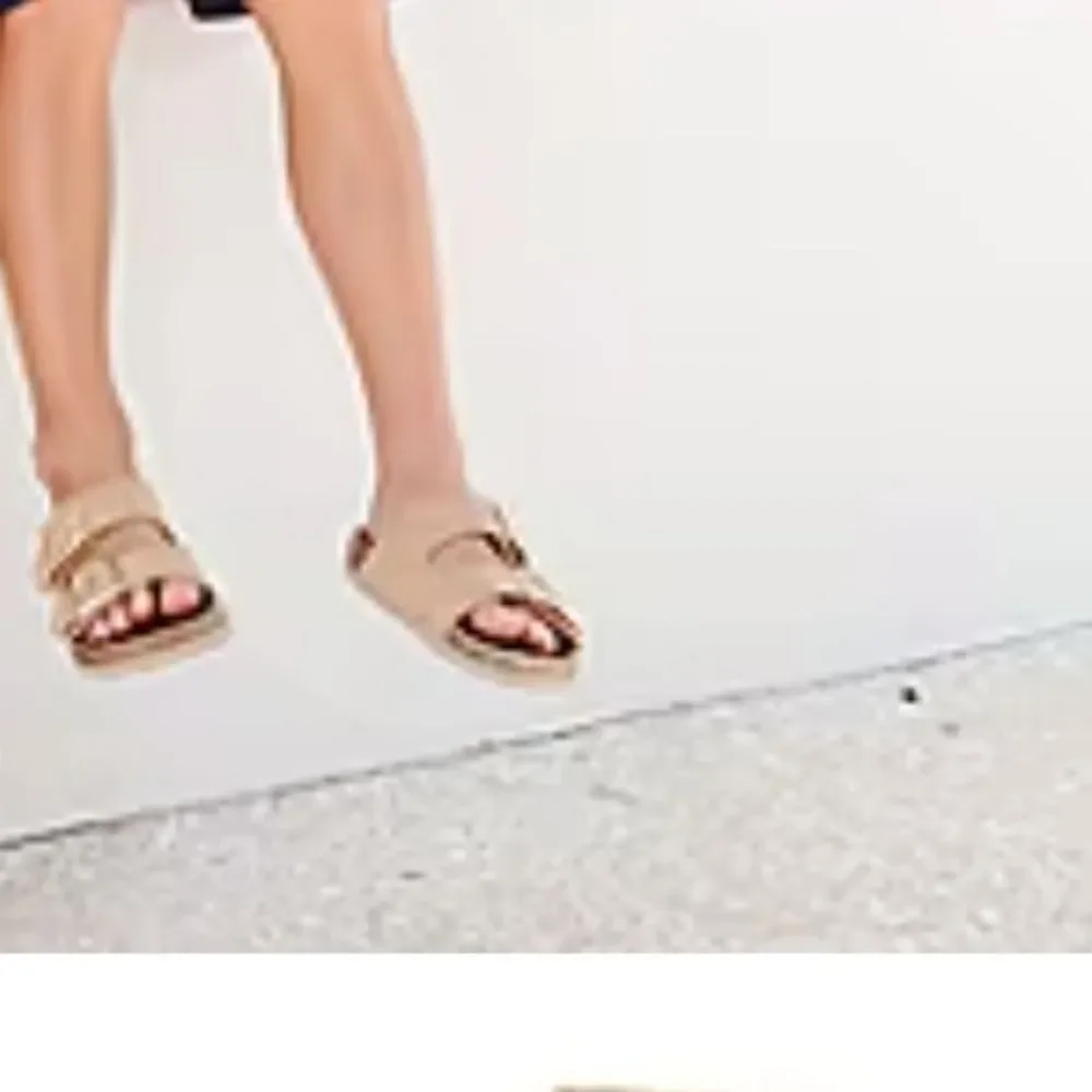 BRAND NEW THEREABOUTS TWO-STRAP ADJUSTABLE BUCKLE SLIP ON OPEN TOE KIDS SANDAL